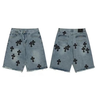 Chrome Hearts Jeans Short   