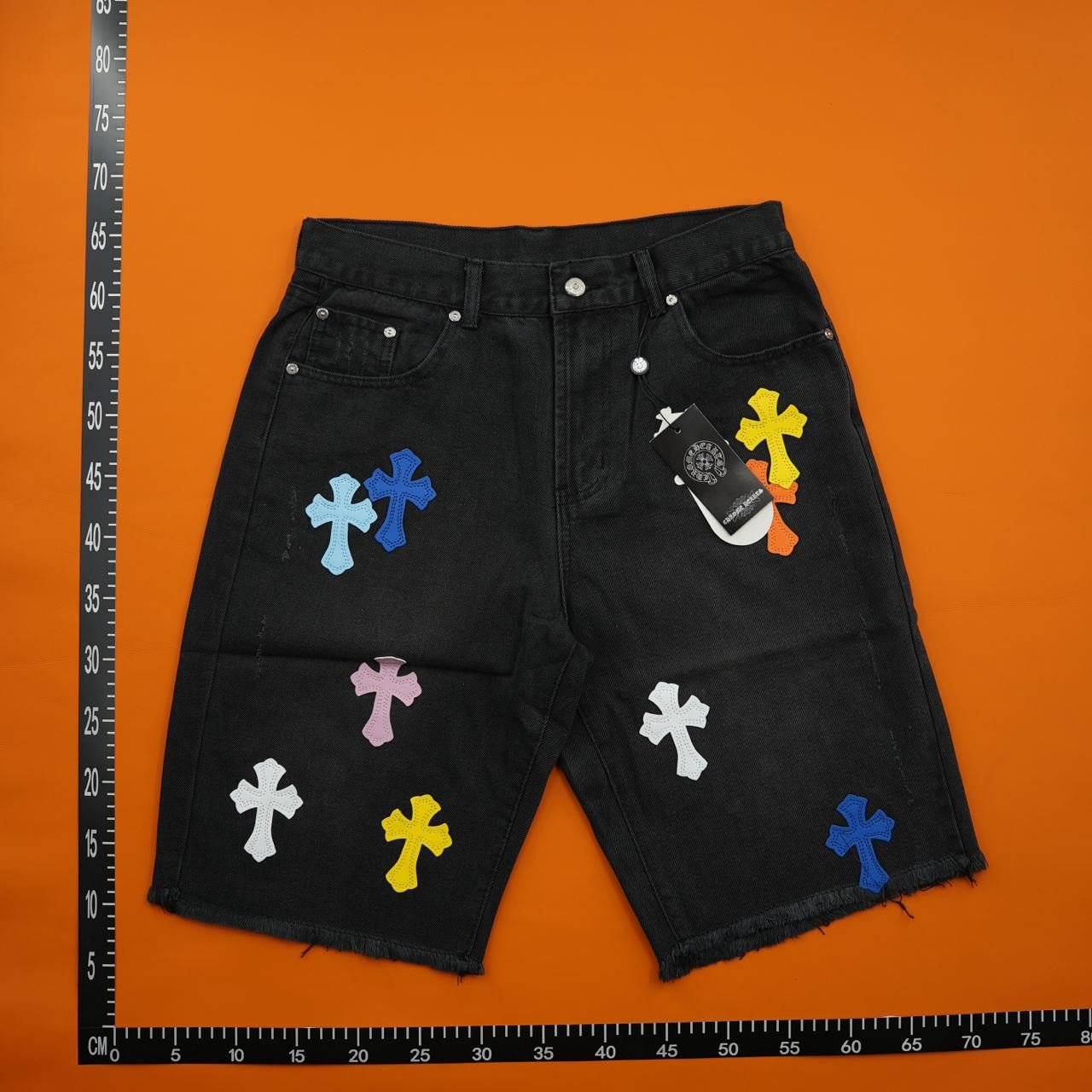 Chrome Hearts Jeans Short   