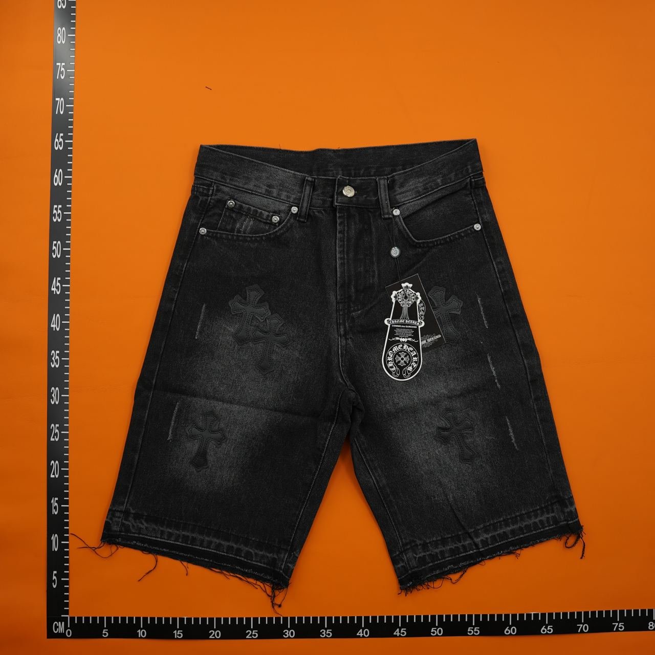 Chrome Hearts Jeans Short   