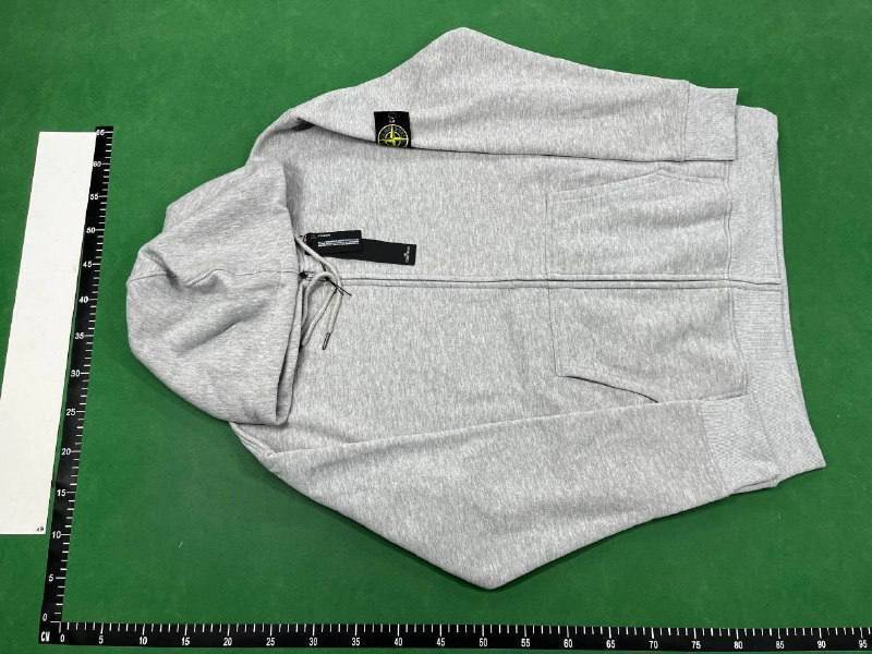 Stone Island Zippered Hoodie