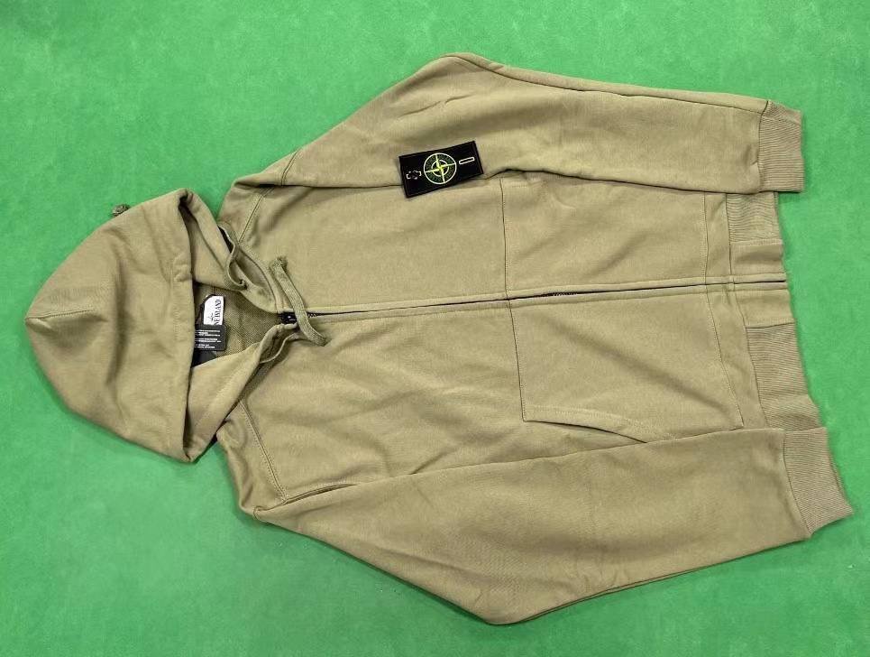 Stone Island Zippered Hoodie