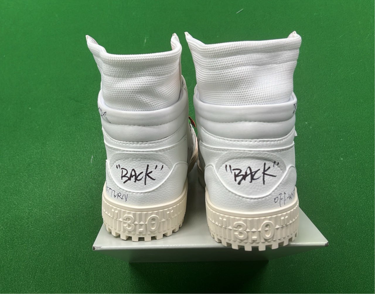 OFF-WHITE canvas shoes