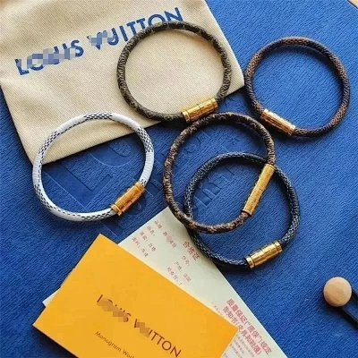 LV magnetic snap bracelet