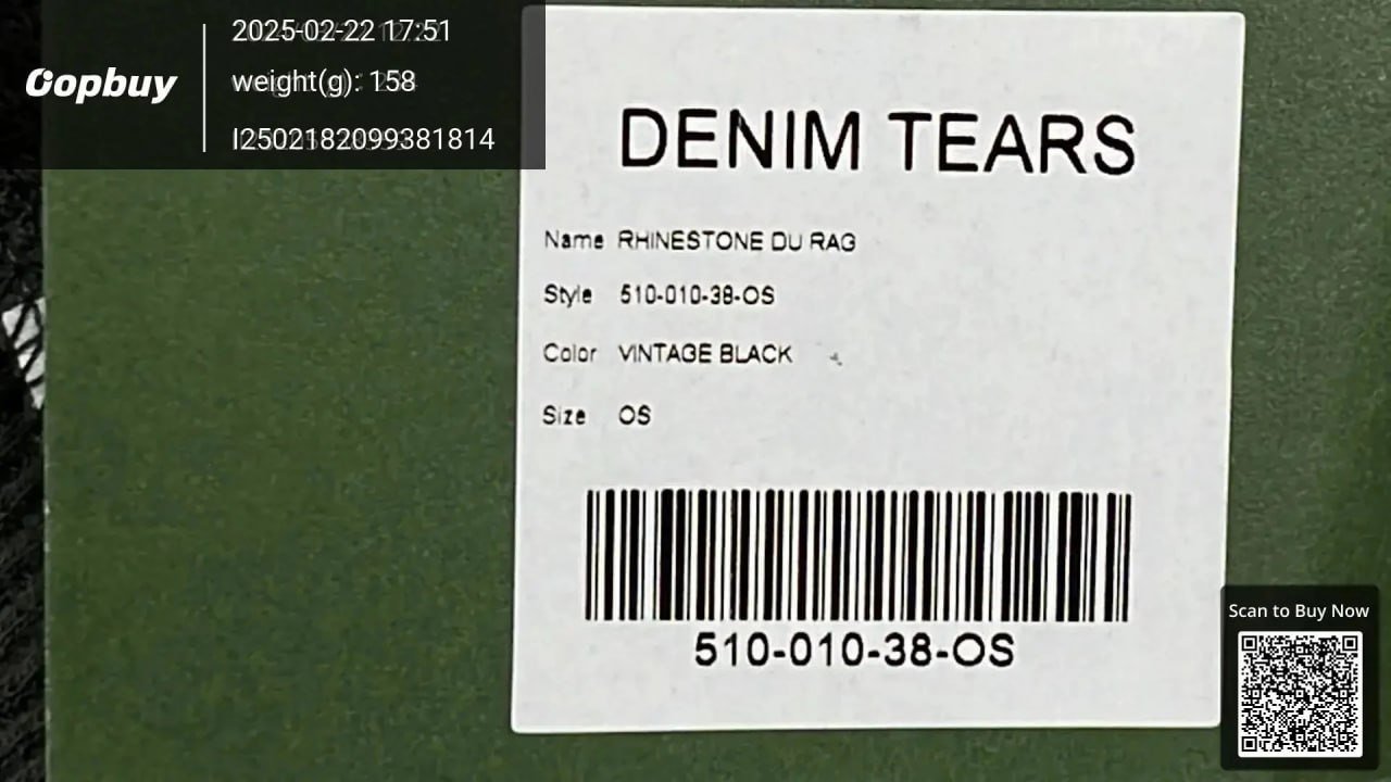 DENIM TEAR headband