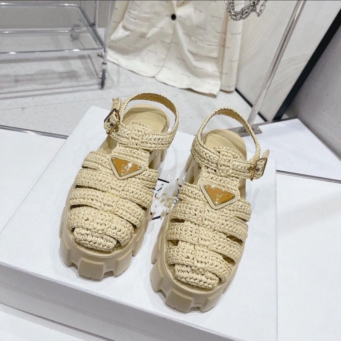  prada  slippers 