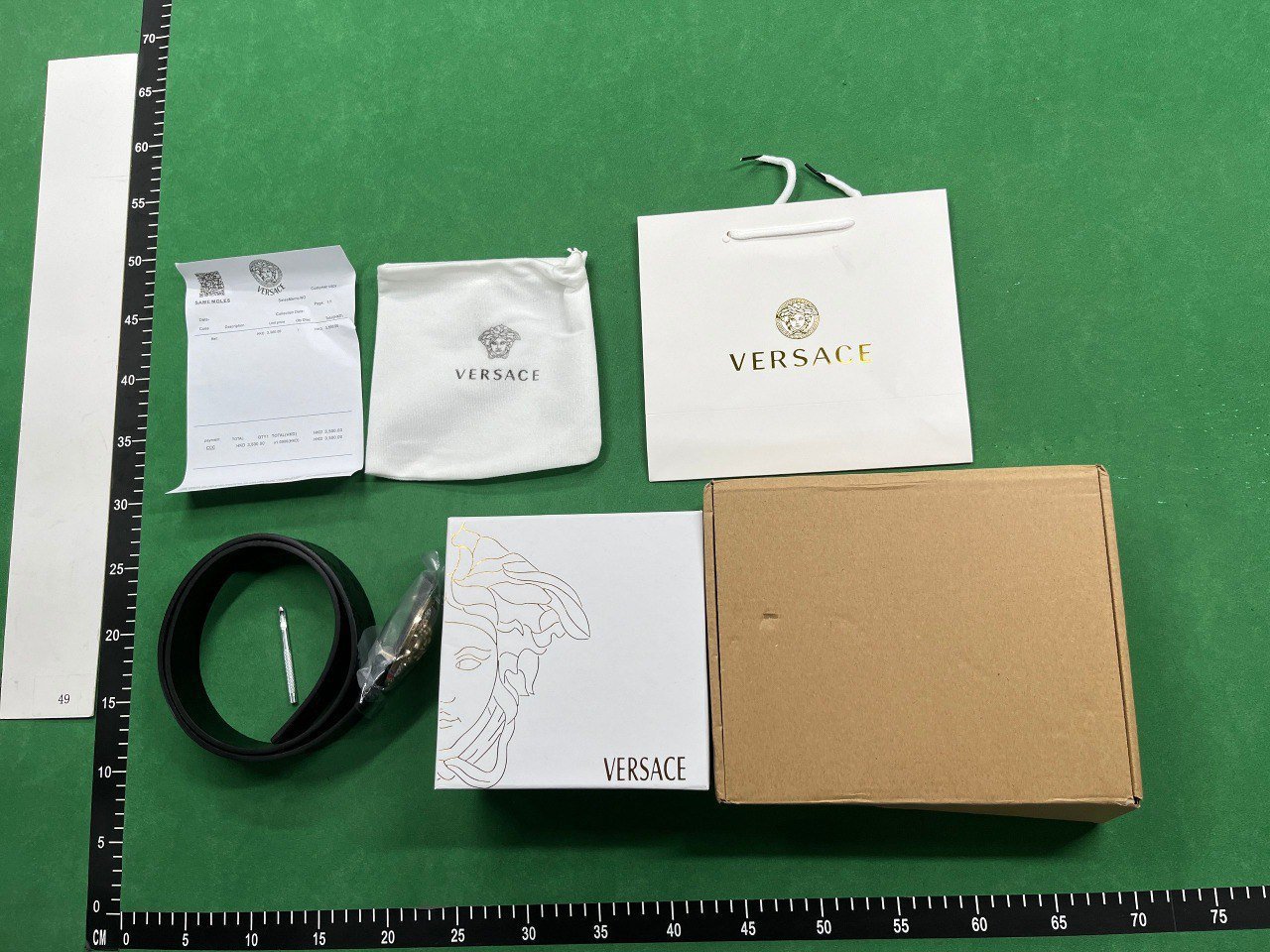 Versace belt                   Versace belt                                                                         